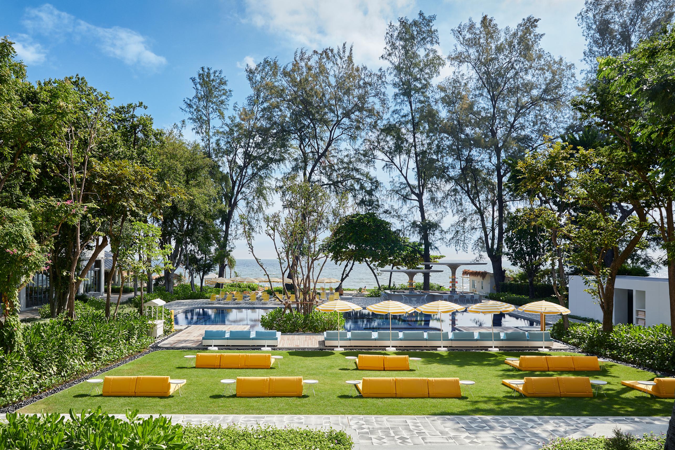The Standard, Hua Hin Hotel Exterior foto The beach at The Standard, Hua Hin