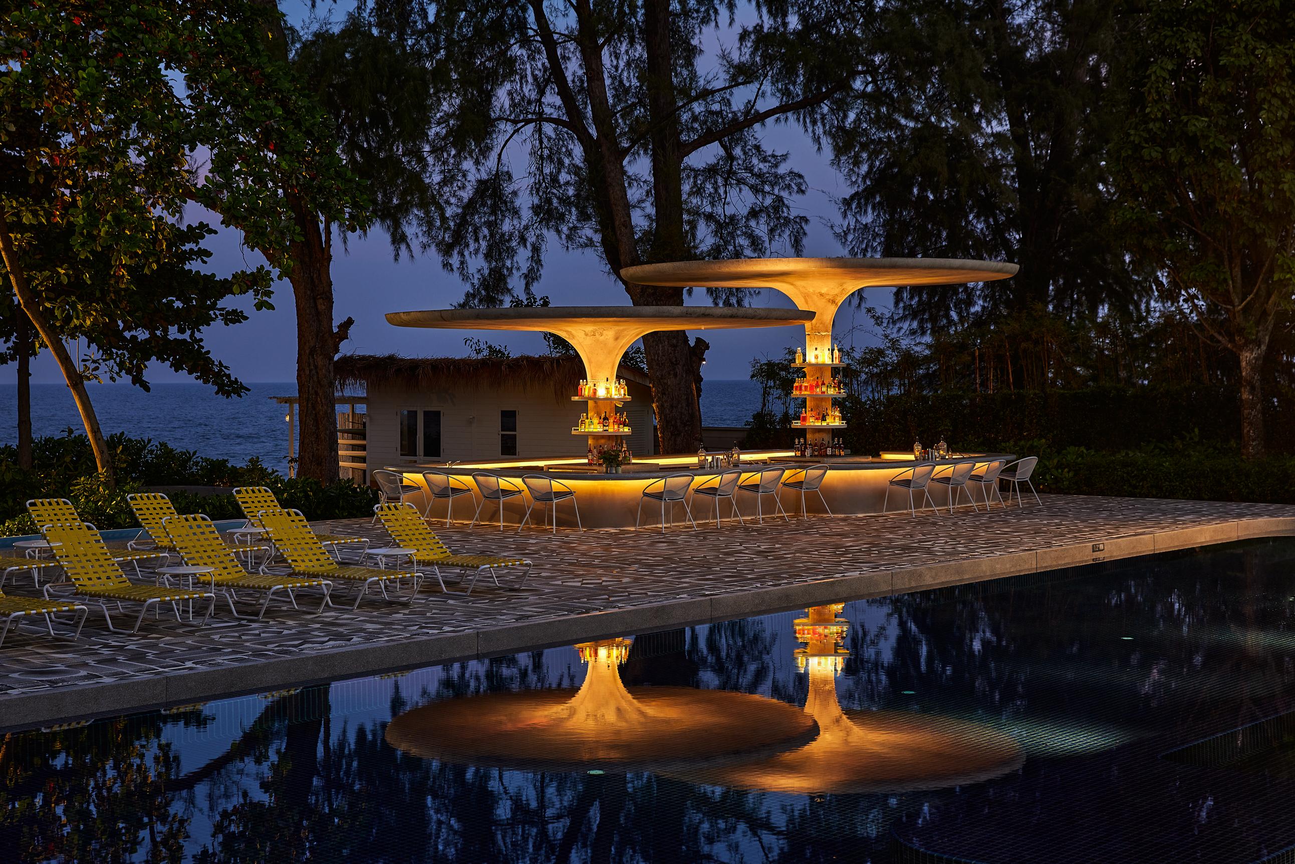 The Standard, Hua Hin Hotel Exterior foto The bar at the Hotel Alexandra