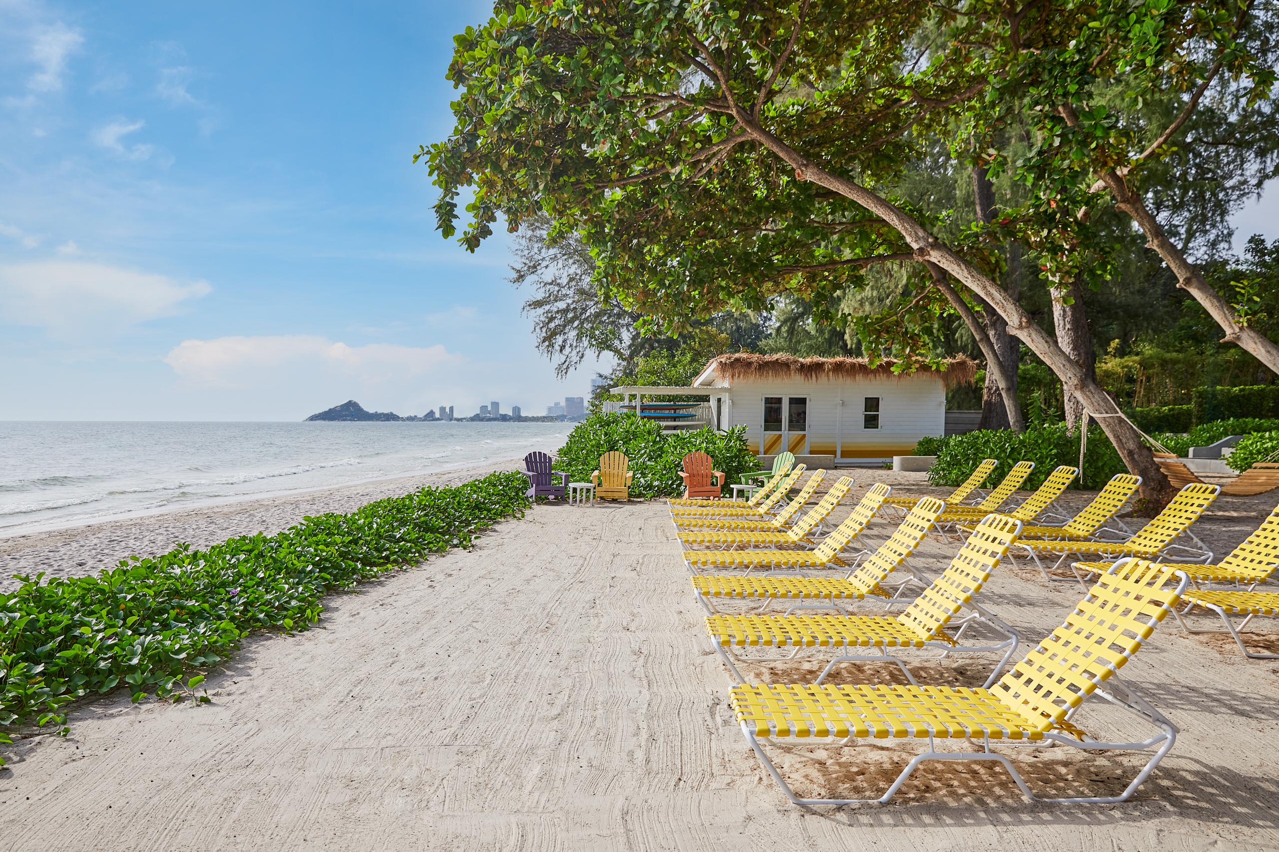 The Standard, Hua Hin Hotel Exterior foto Beach at the resort