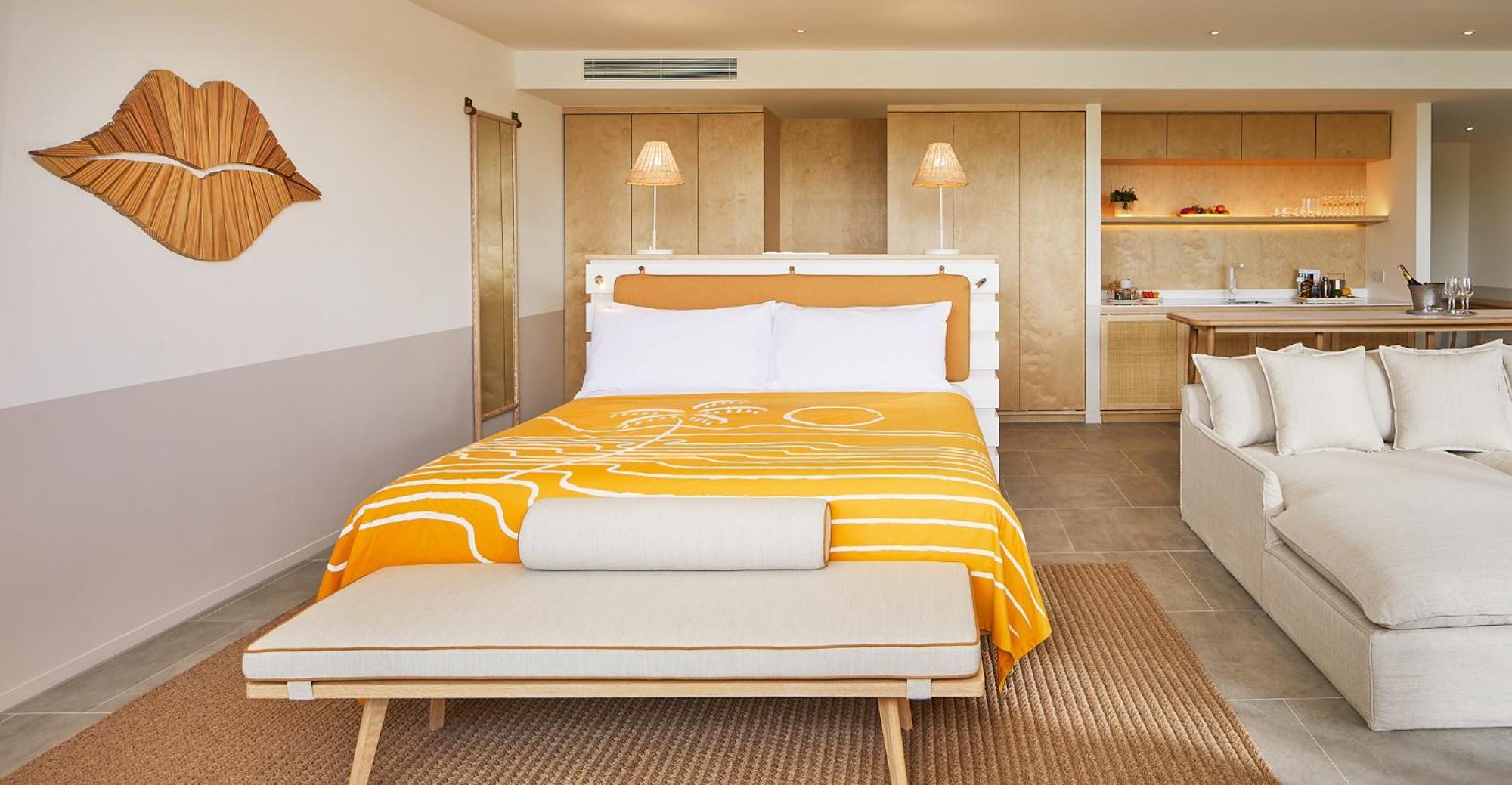 The Standard, Hua Hin Hotel Quarto foto A bedroom at the Standard East Village